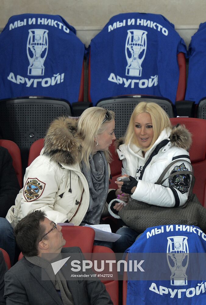 Kontinental Hockey League. Dynamo Moscow vs. SKA St. Petersburg