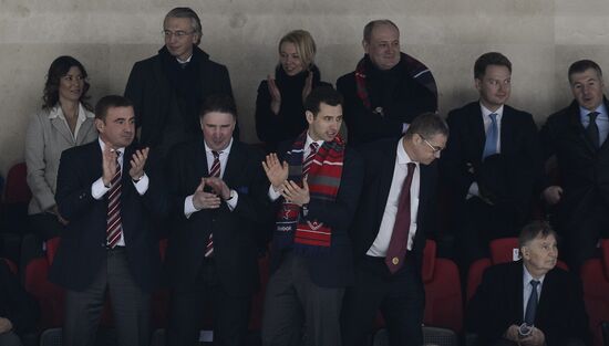 Kontinental Hockey League. Dynamo Moscow vs. SKA St. Petersburg