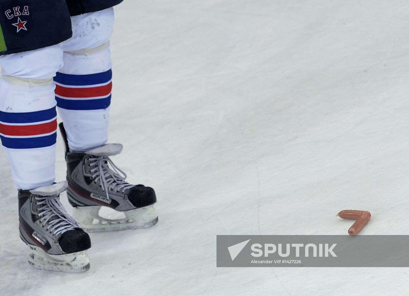 Kontinental Hockey League. Dynamo Moscow vs. SKA St. Petersburg