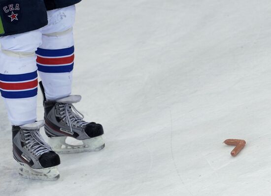 Kontinental Hockey League. Dynamo Moscow vs. SKA St. Petersburg