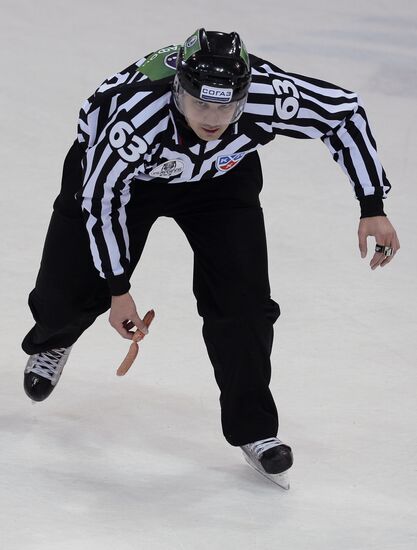 Kontinental Hockey League. Dynamo Moscow vs. SKA St. Petersburg