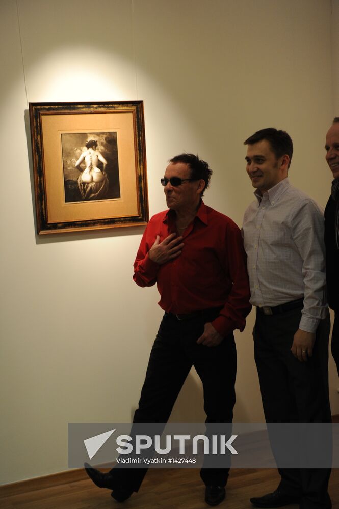 Photographer Jan Saudek's exhibition
