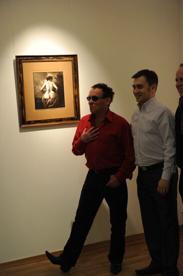 Photographer Jan Saudek's exhibition