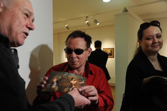 Photographer Jan Saudek's exhibition