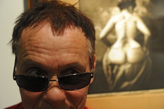 Photographer Jan Saudek's exhibition