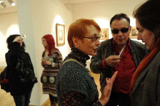 Photographer Jan Saudek's exhibition