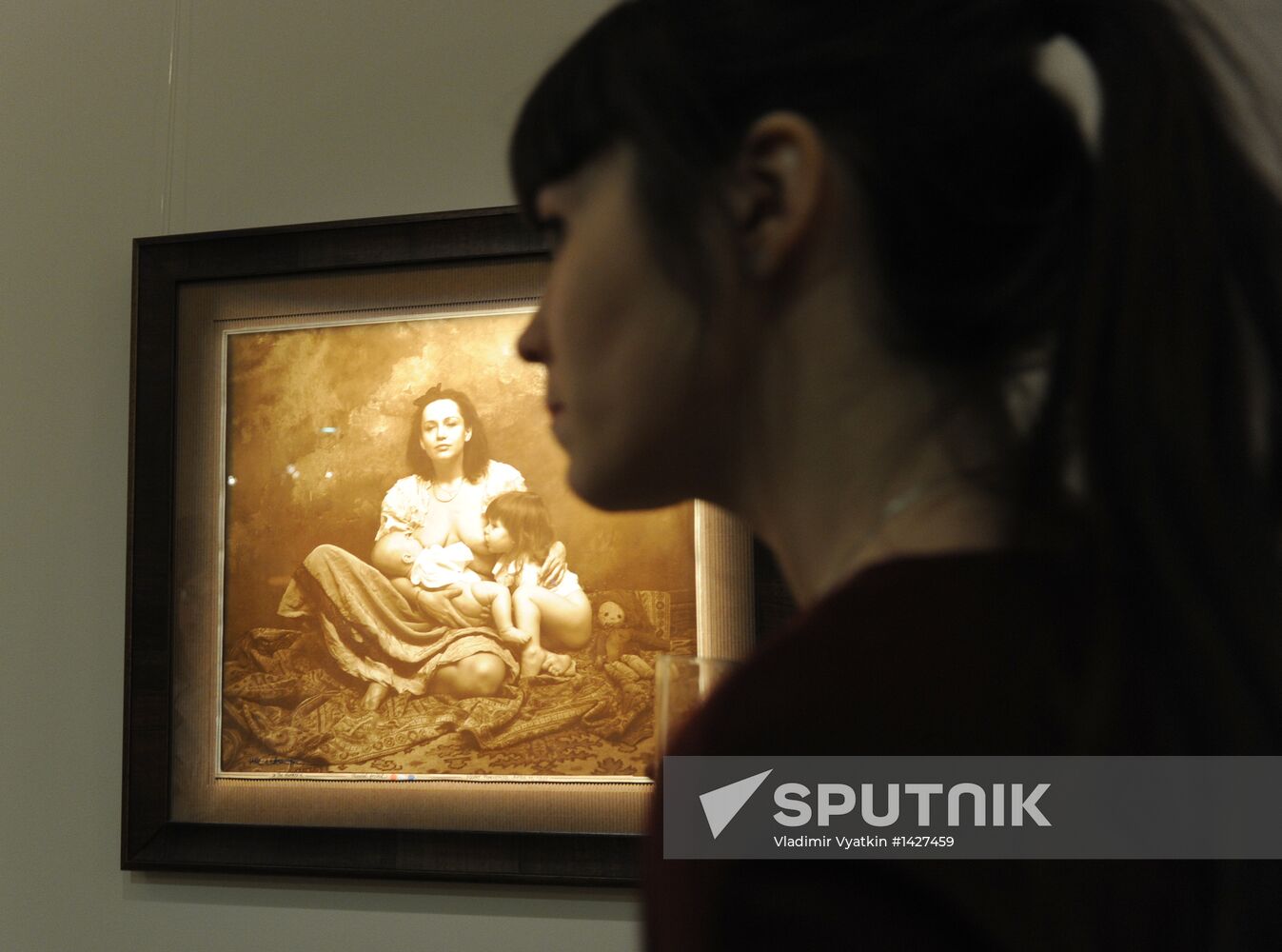 Photographer Jan Saudek's exhibition