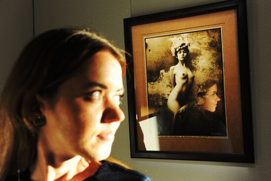 Photographer Jan Saudek's exhibition