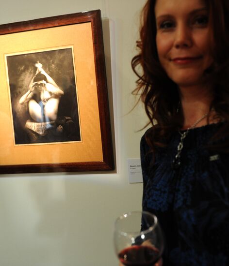 Photographer Jan Saudek's exhibition