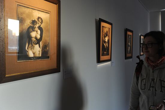 Photographer Jan Saudek's exhibition