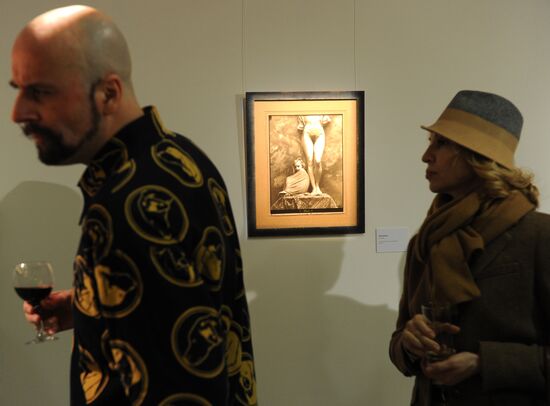 Photographer Jan Saudek's exhibition