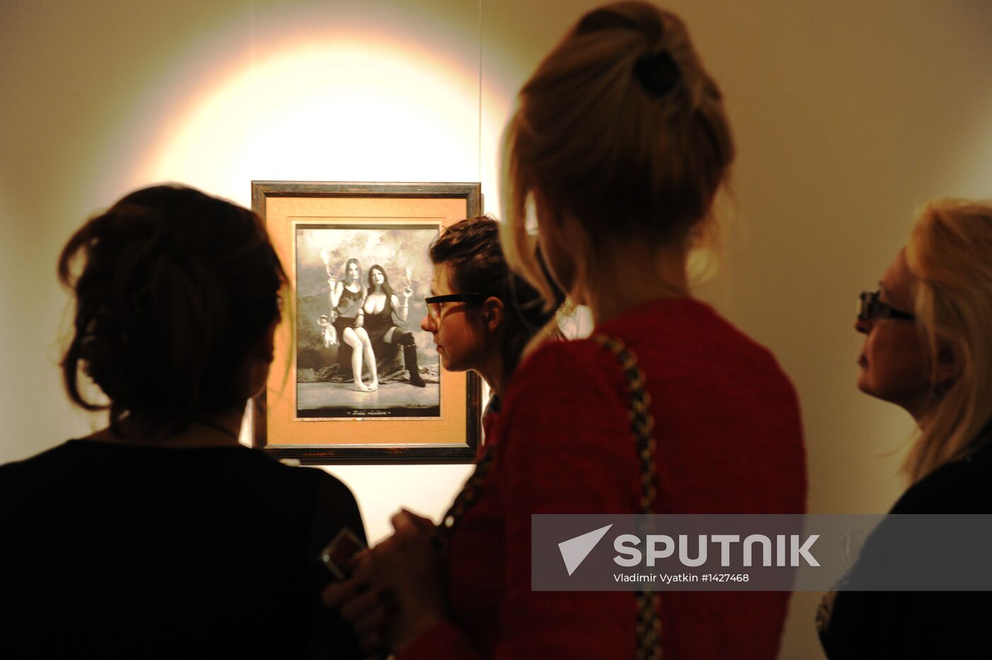 Photographer Jan Saudek's exhibition