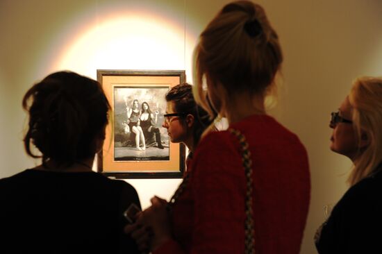 Photographer Jan Saudek's exhibition