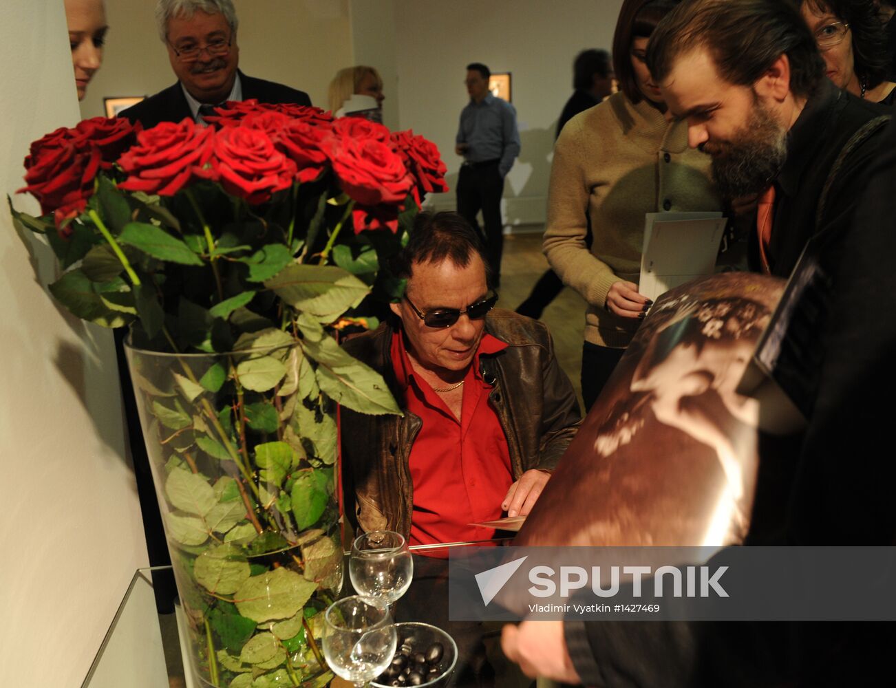 Photographer Jan Saudek's exhibition