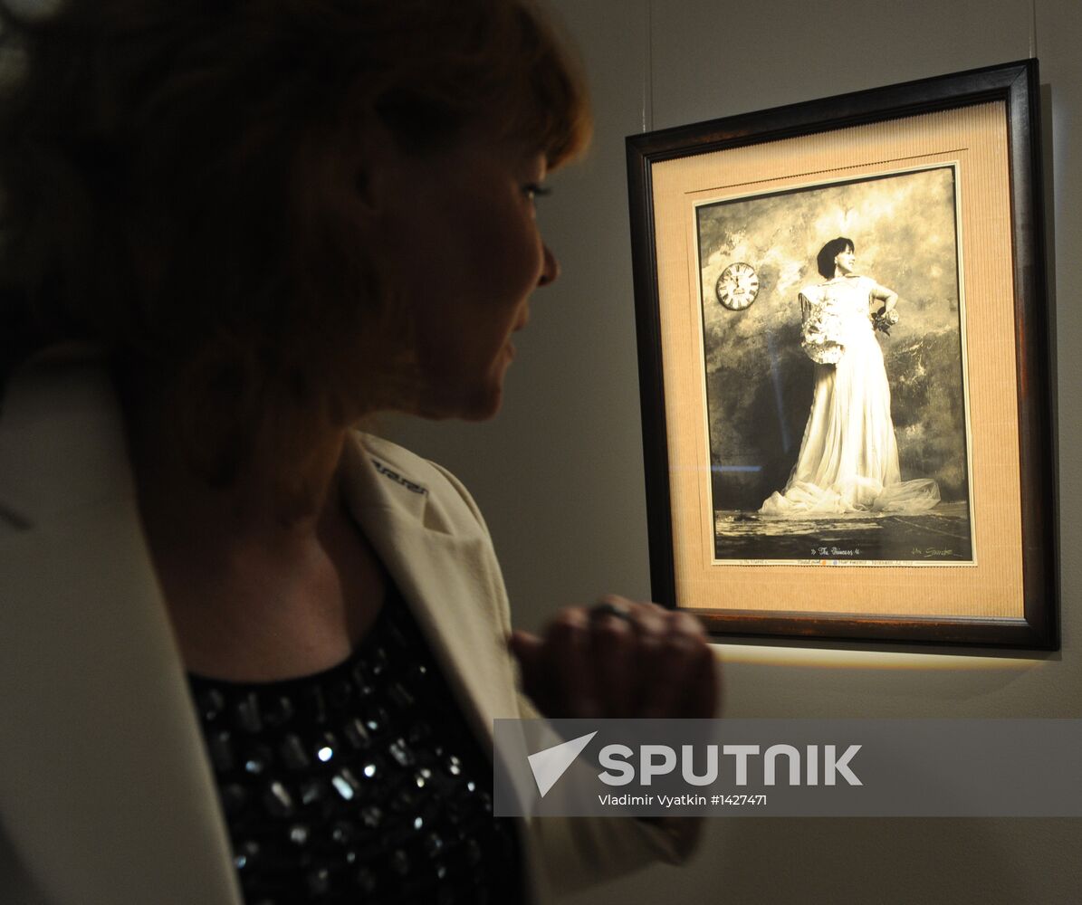 Photographer Jan Saudek's exhibition
