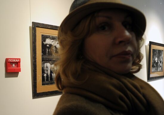 Photographer Jan Saudek's exhibition