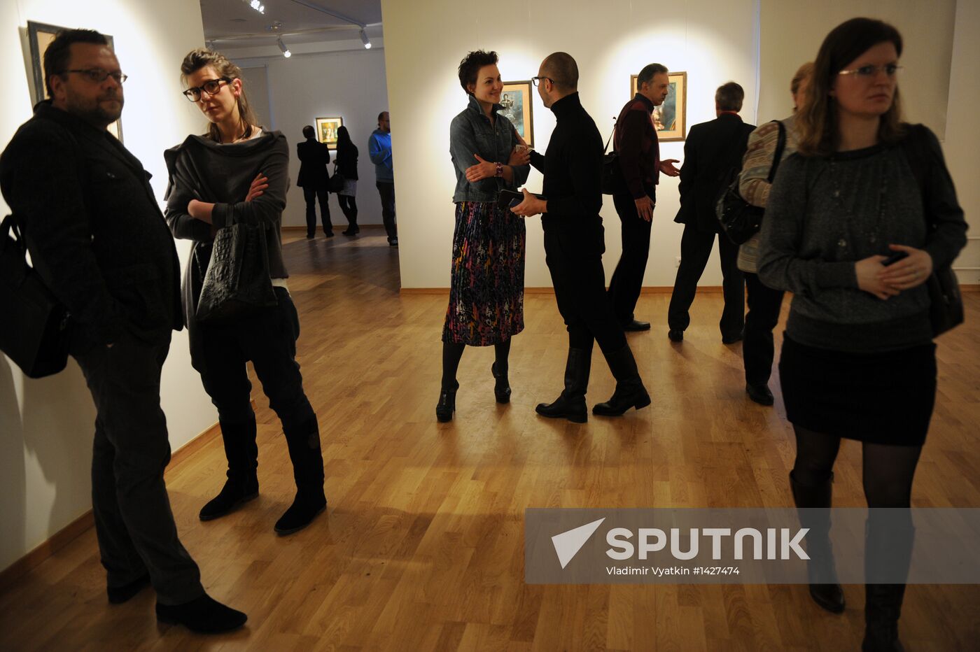 Photographer Jan Saudek's exhibition