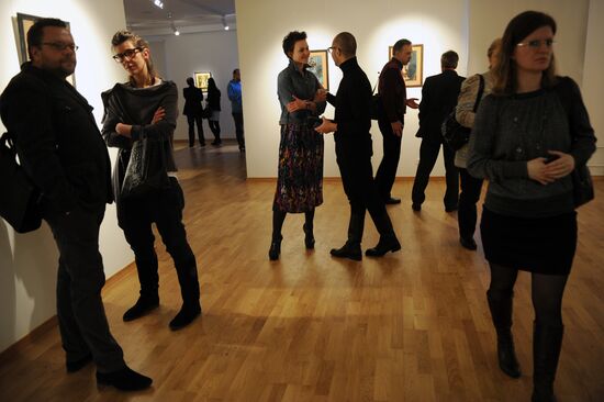 Photographer Jan Saudek's exhibition