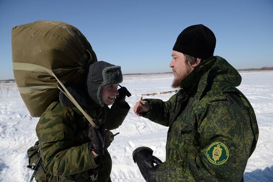 Field training exercise for military chaplains in Ryazan region
