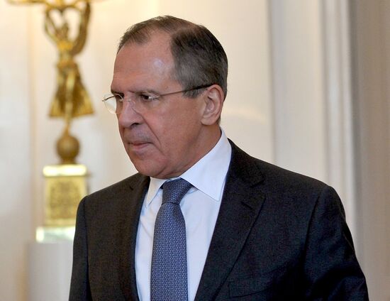 Meeting of Russian and Ukrainian foreign ministers