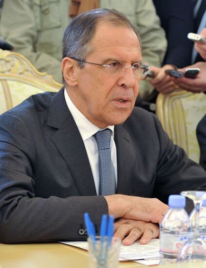 Meeting of Russian and Ukrainian foreign ministers