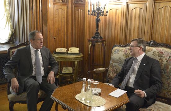 Meeting of Russian and Ukrainian foreign ministers