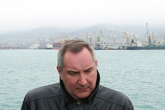 Dmitry Rogozin's working trip to Novorossiisk