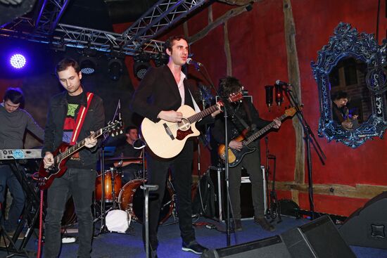 Band Machete performs at Bochka Restaurant