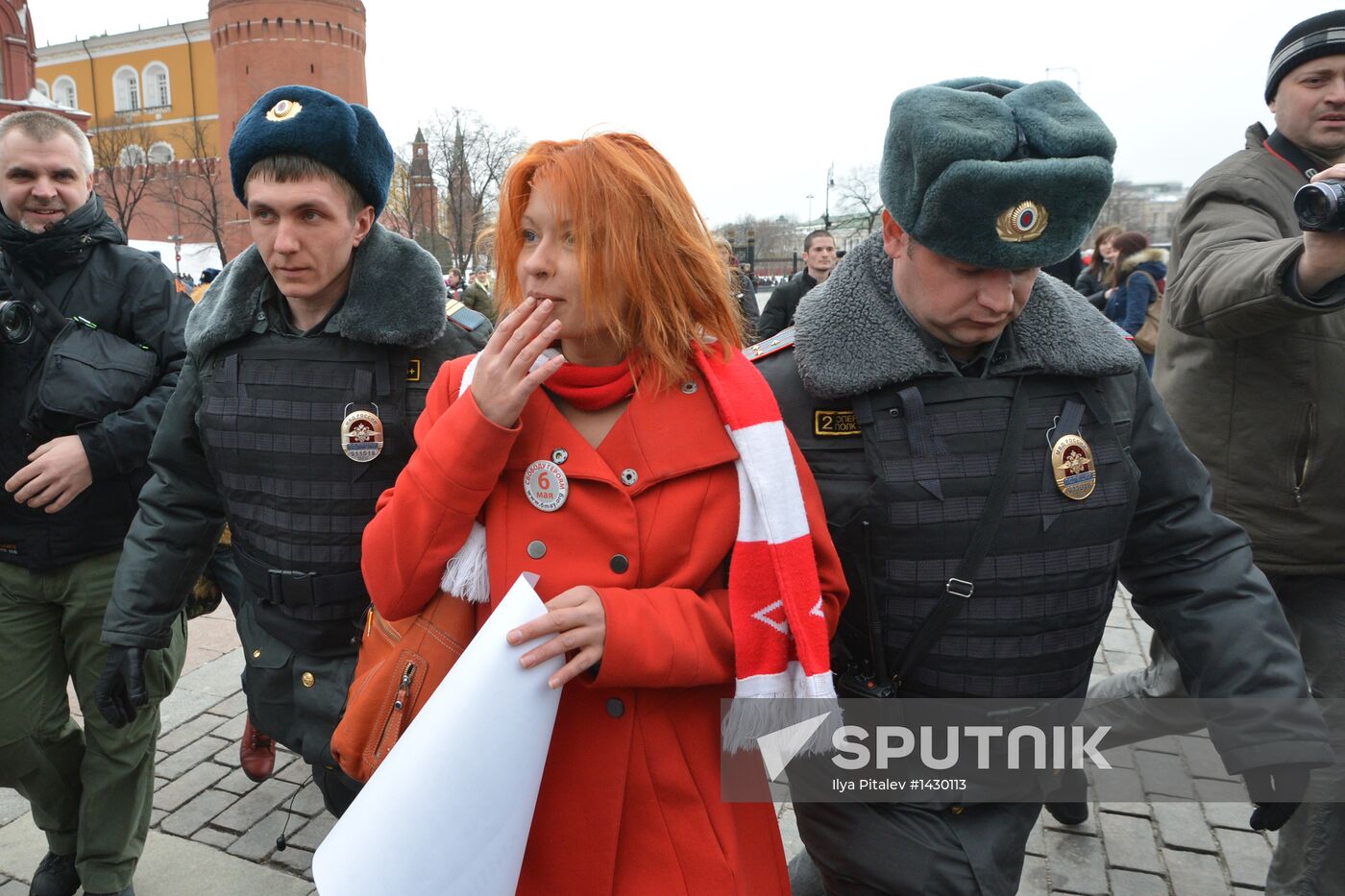 Protests in support of defendants in Bolotnaya Square case