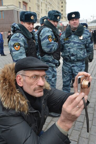 Protests in support of defendants in Bolotnaya Square case