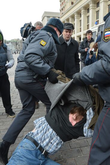 Protests in support of defendants in Bolotnaya Square case