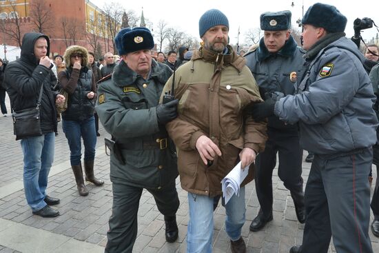 Protests in support of defendants in Bolotnaya Square case