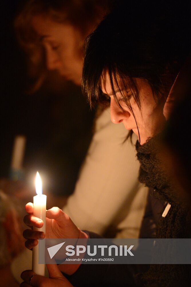 Celebrating Catholic Easter in Novosibirsk