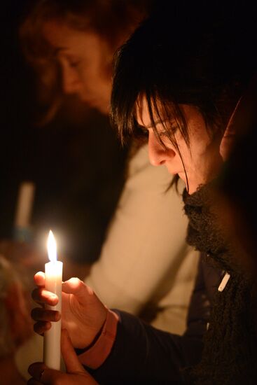 Celebrating Catholic Easter in Novosibirsk