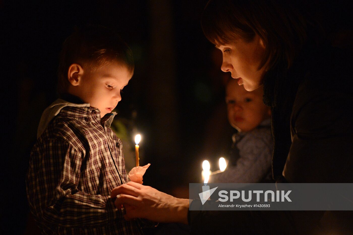 Celebrating Catholic Easter in Novosibirsk