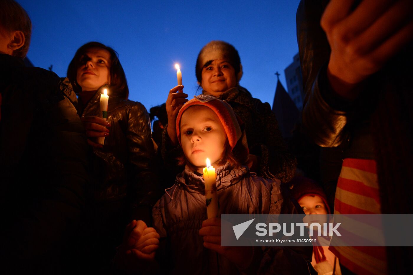 Celebrating Catholic Easter in Novosibirsk