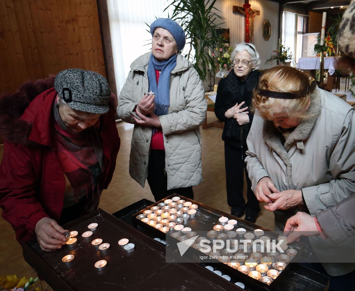 Celebrating Catholic Easter in Kaliningrad