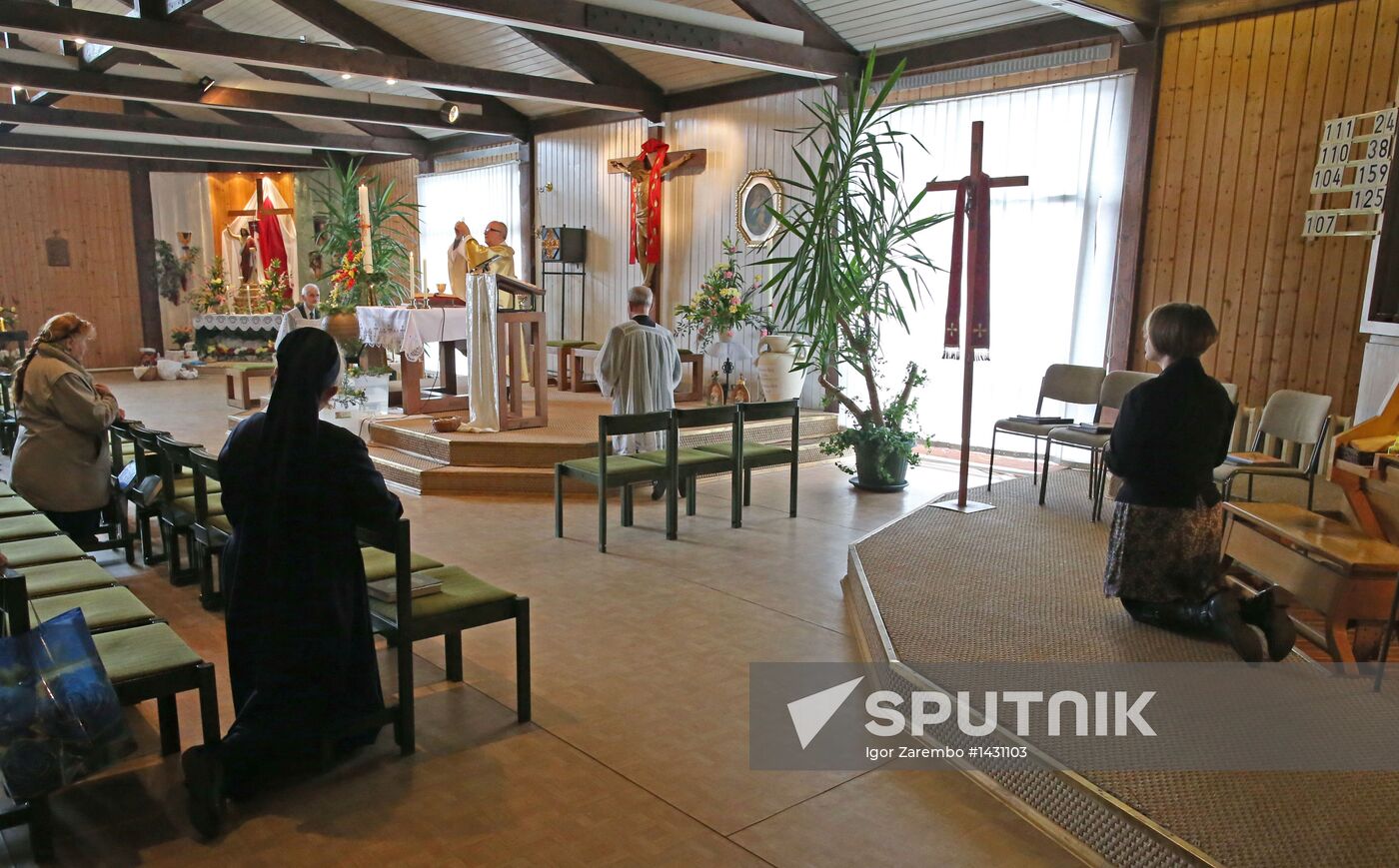 Celebrating Catholic Easter in Kaliningrad