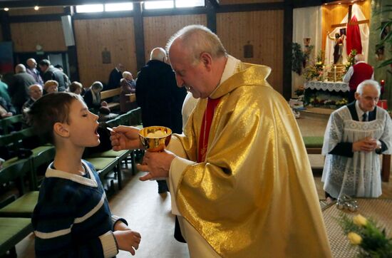 Celebrating Catholic Easter in Kaliningrad