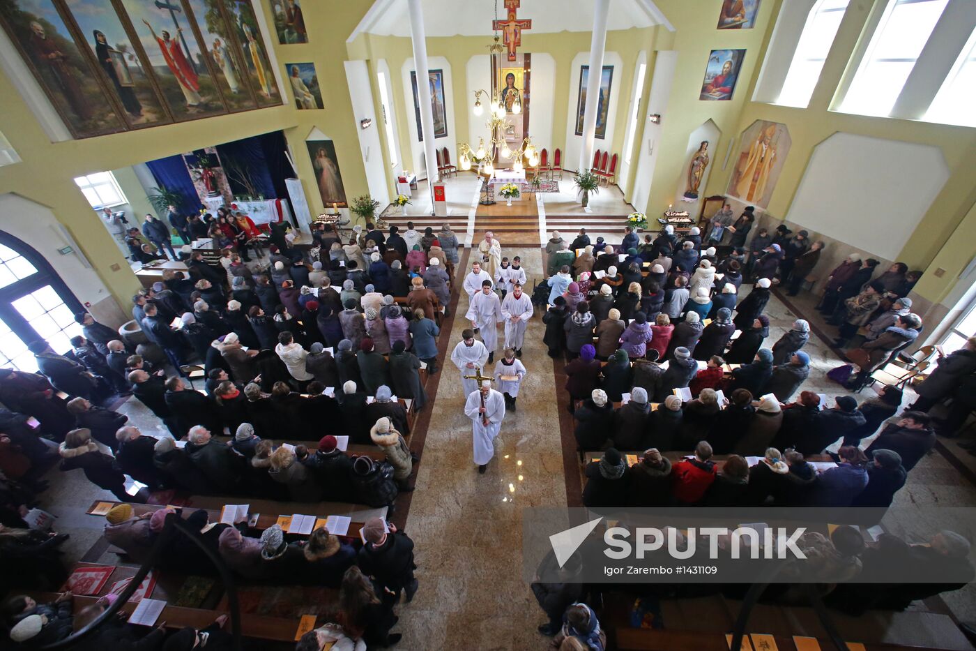 Celebrating Catholic Easter in Kaliningrad