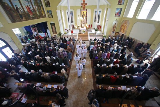 Celebrating Catholic Easter in Kaliningrad