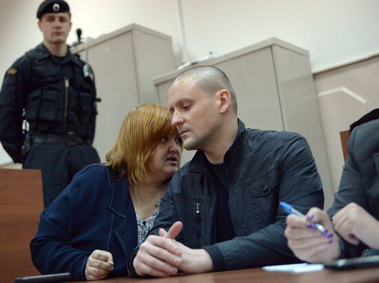 Sergei Udaltsov's arrest extended