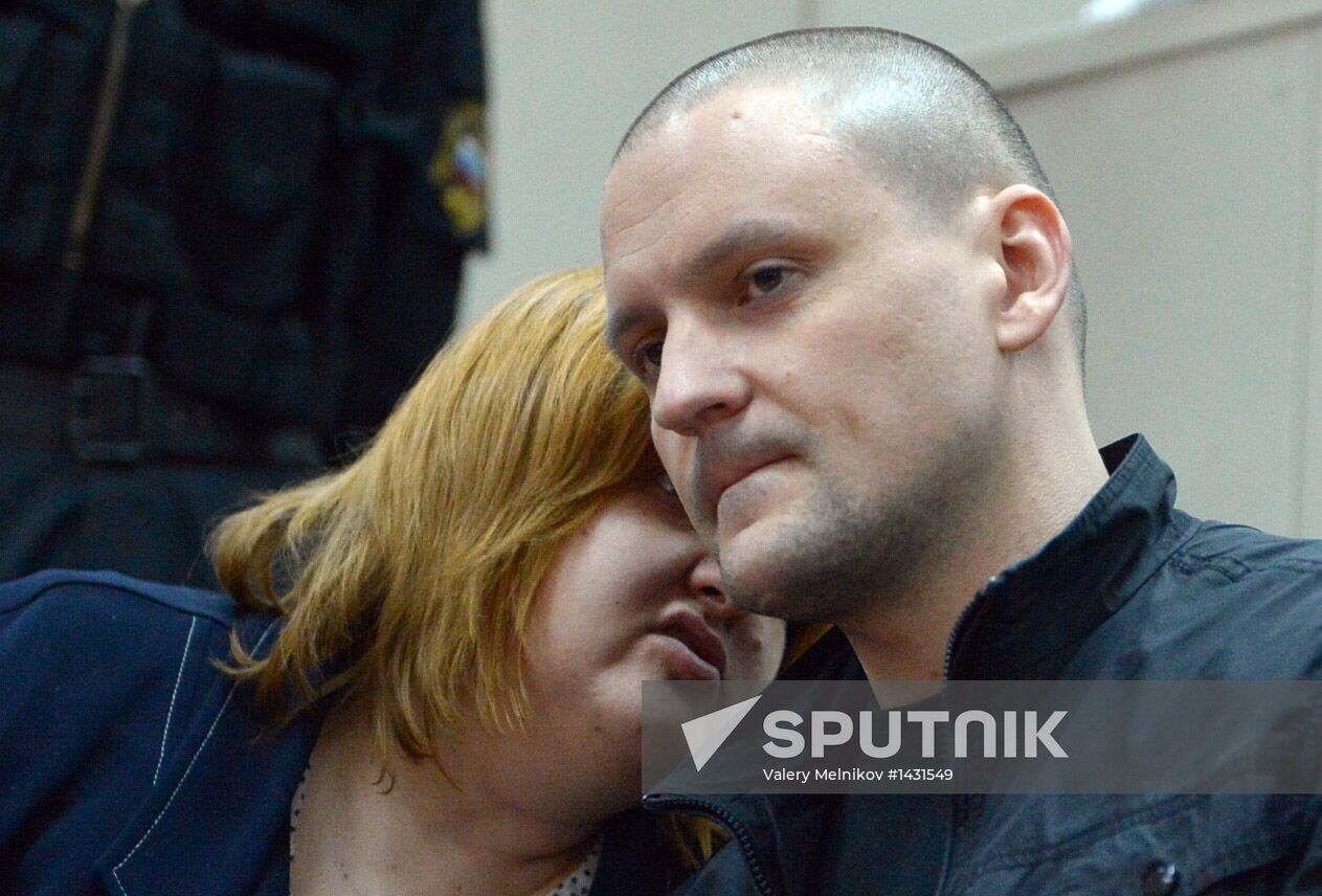 Sergei Udaltsov's arrest extended