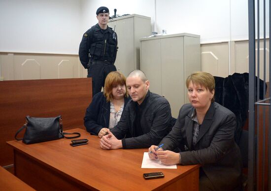 Sergei Udaltsov's arrest extended