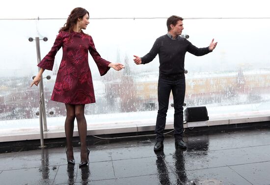 Photo call for film "Oblivion"