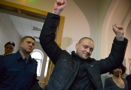 Sergei Udaltsov's arrest extended