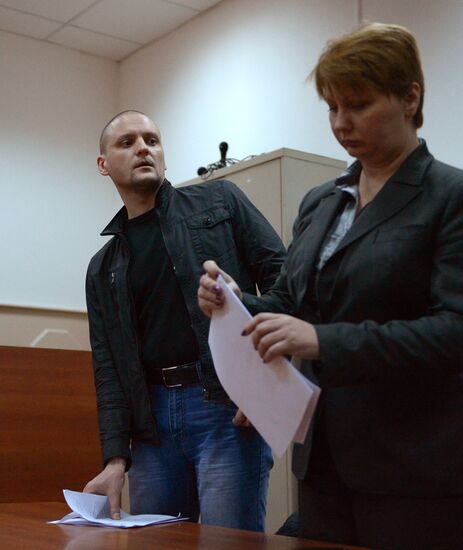 Sergei Udaltsov's arrest extended