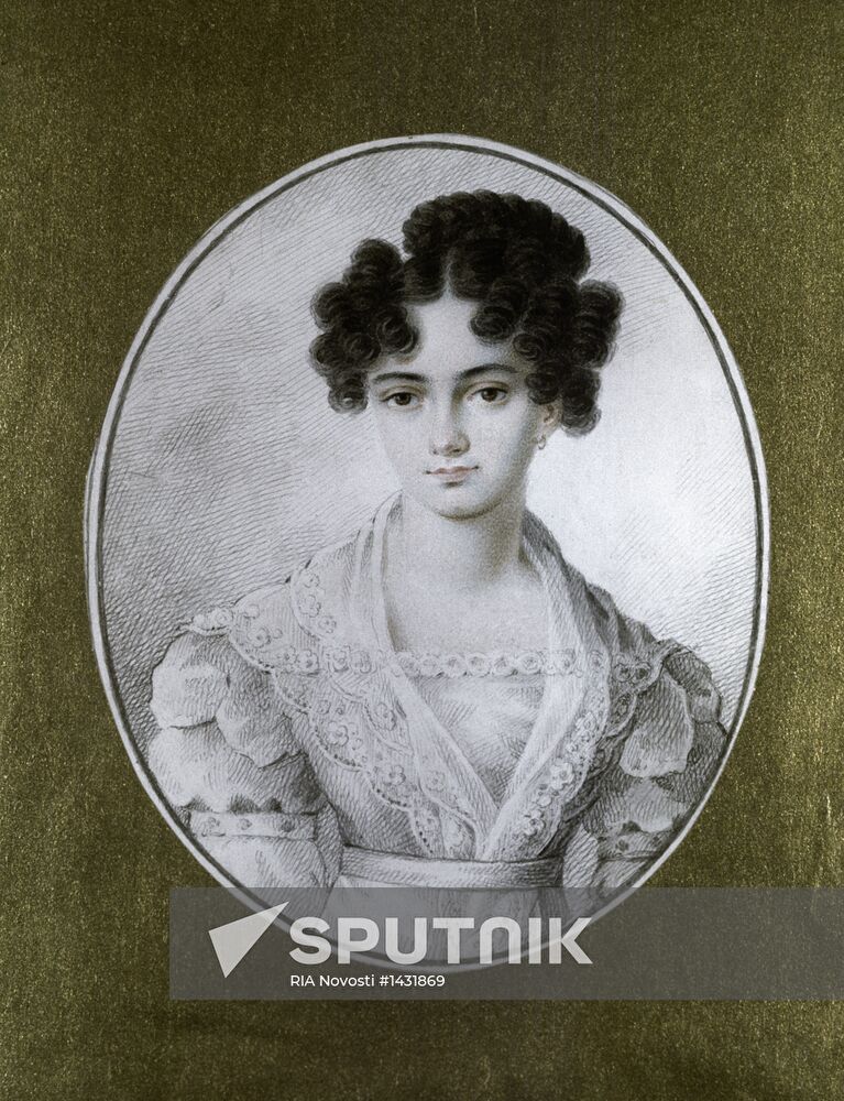 Portrait of Maria Rayevskaya