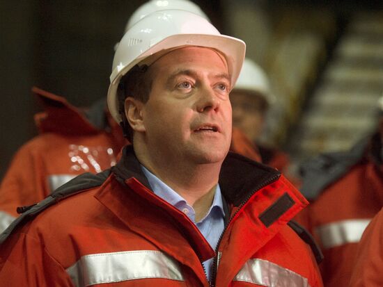 Rail and beam shop at EVRAZ plant