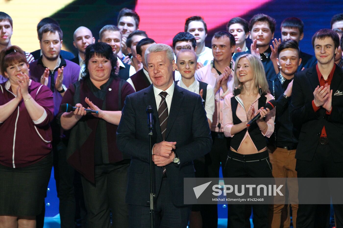President V. Putin attends opening of "KVN Planet" headquarters
